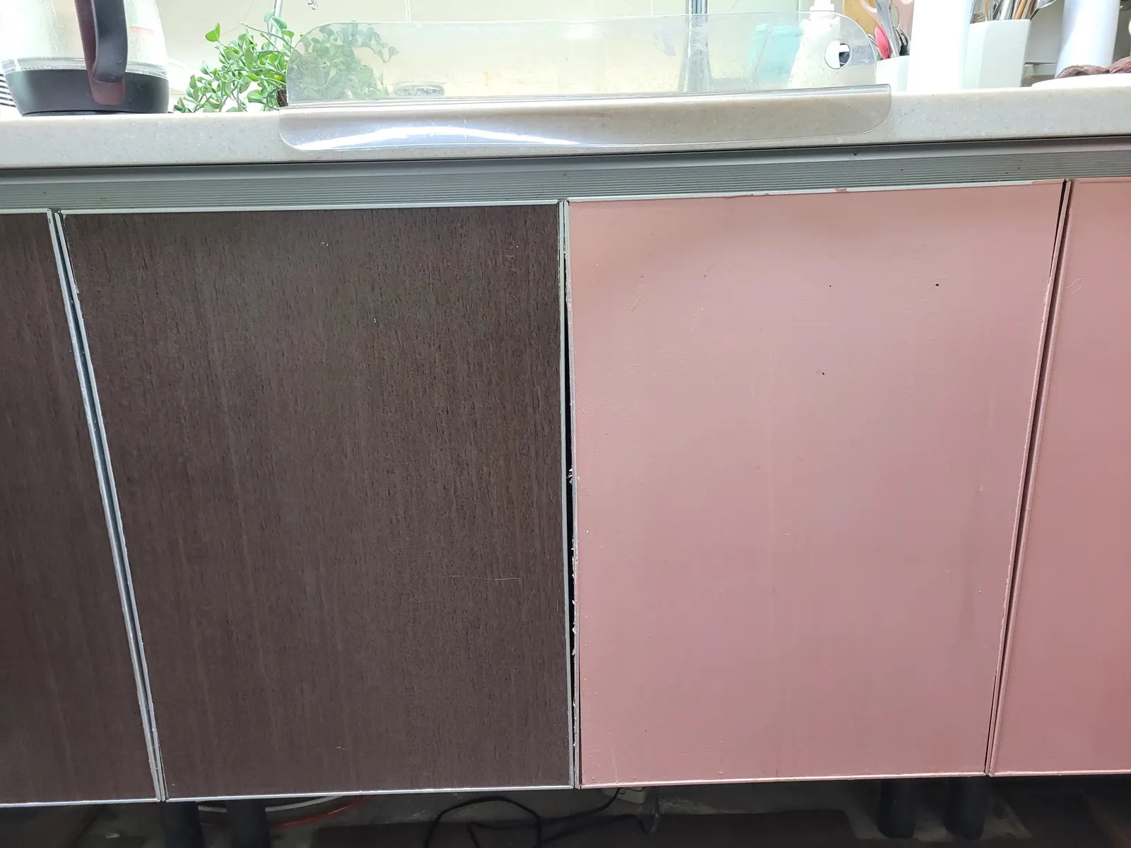 싱크대 리폼 시공 사진 2